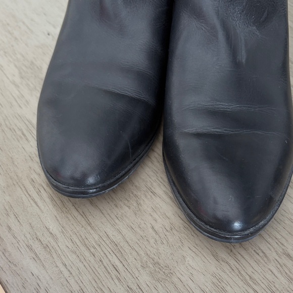 Cole Haan Black leather knee high Boots - Picture 4 of 6